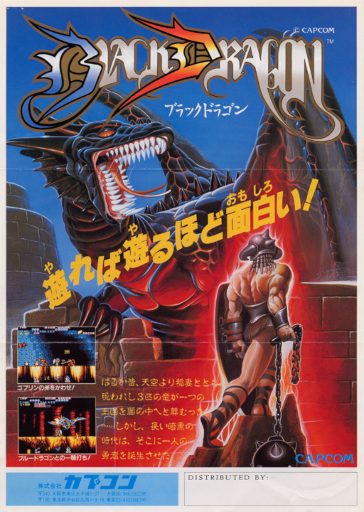 Black Dragon (Japan) Arcade Game Cover
